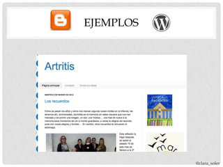 EJEMPLOS




           @clara_soler
 