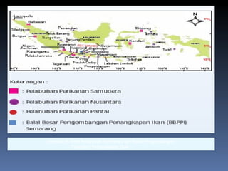 Gambar 8. Peta Pelabuhan Perikanan dan Pusat Pengembangan
          Teknologi Penangkapan Ikan
 
