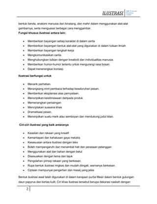 Pengertian Ilstrasi | PDF