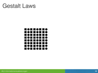 #ILV Informationsvisualisierungen 12
Gestalt Laws
 