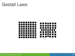 #ILV Informationsvisualisierungen 13
Gestalt Laws
 
