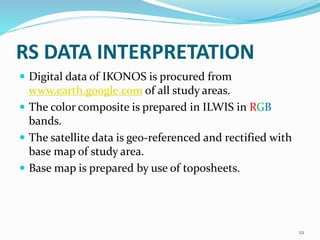 LANDSLIDE HAZARD ZONATION MAPPING USING RS AND GIS | PPTX