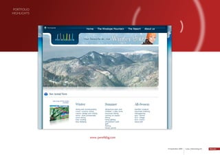 portfolio
HigHligHts




             www. perelikbg.com


                                  14 September 2009   Lotus Advertising Ltd.
 