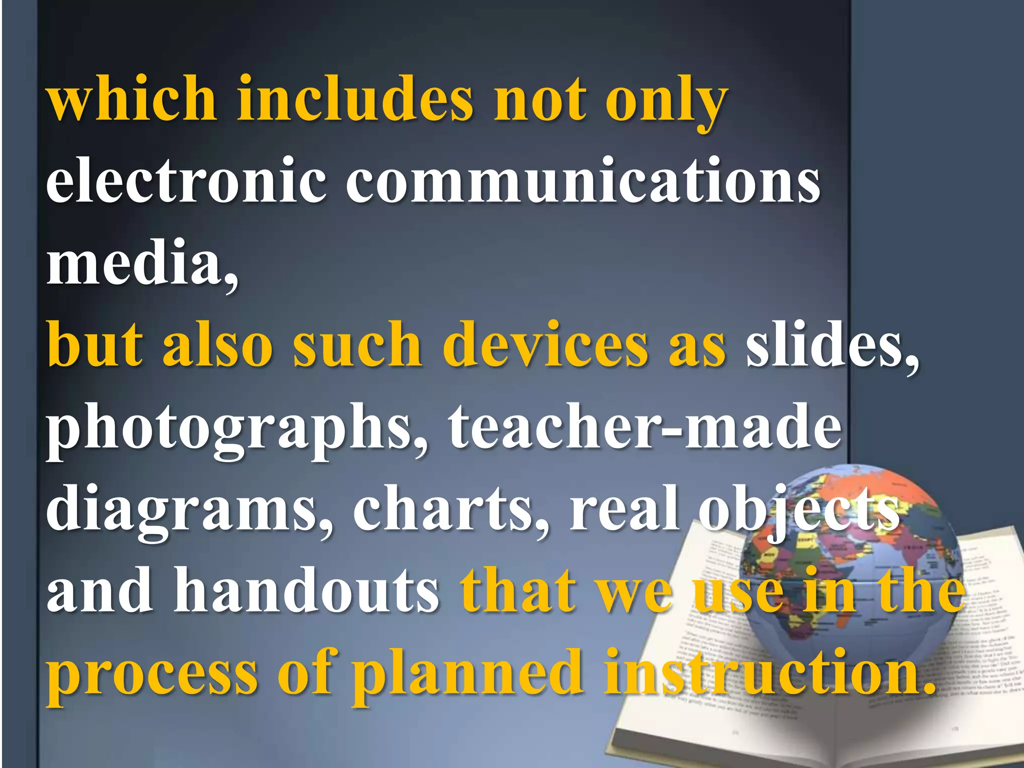 Instructional Media | PPTX