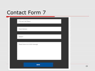 Contact Form 7
23
 