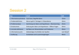 Innovationsmanagement 2.0 - Session 2