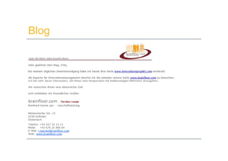 Innovationsmanagement 2.0 - Session 4