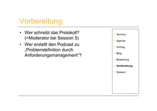 Innovationsmanagement 2.0 - Session 4