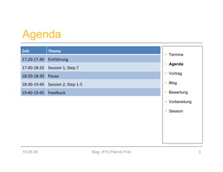 Innovationsmanagement 2.0 - Session 5
