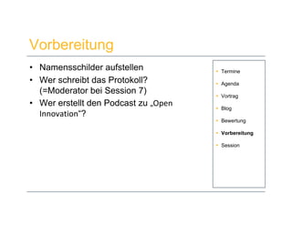 Innovationsmanagement 2.0 - Session 6