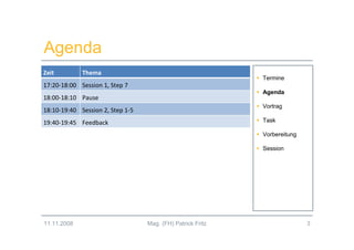 Innovationsmanagement 2.0 - Session 4 (WS2008/09)