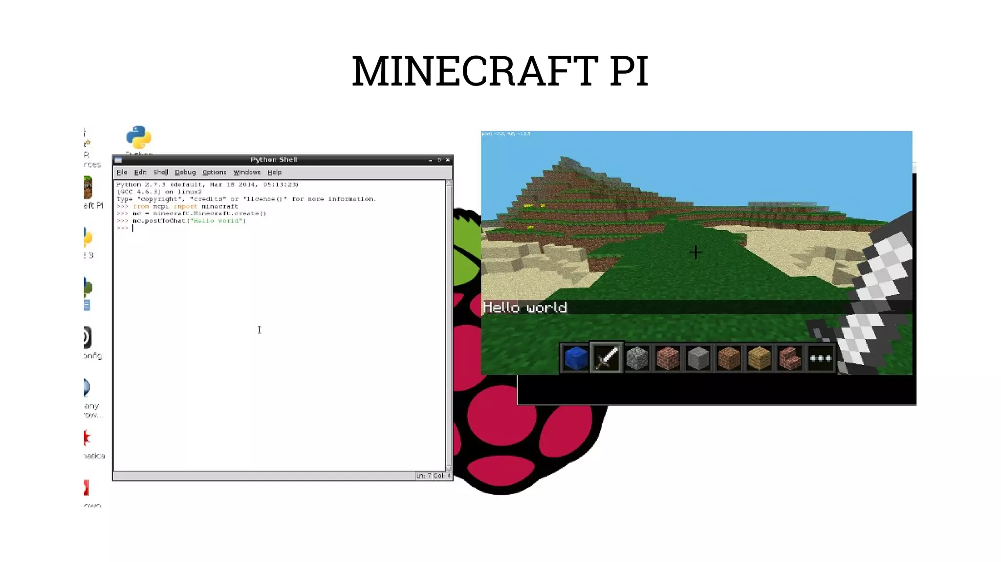 MINECRAFT PI 
 