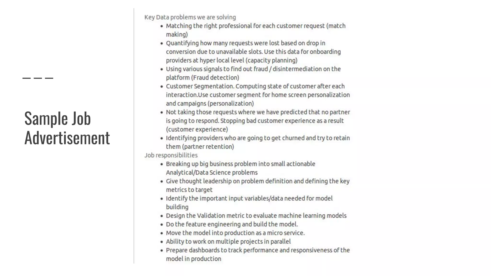 Sample Job
Advertisement
 