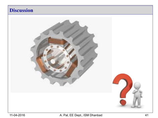 Discussion
11-04-2016 A. Pal, EE Dept., ISM Dhanbad 41
 