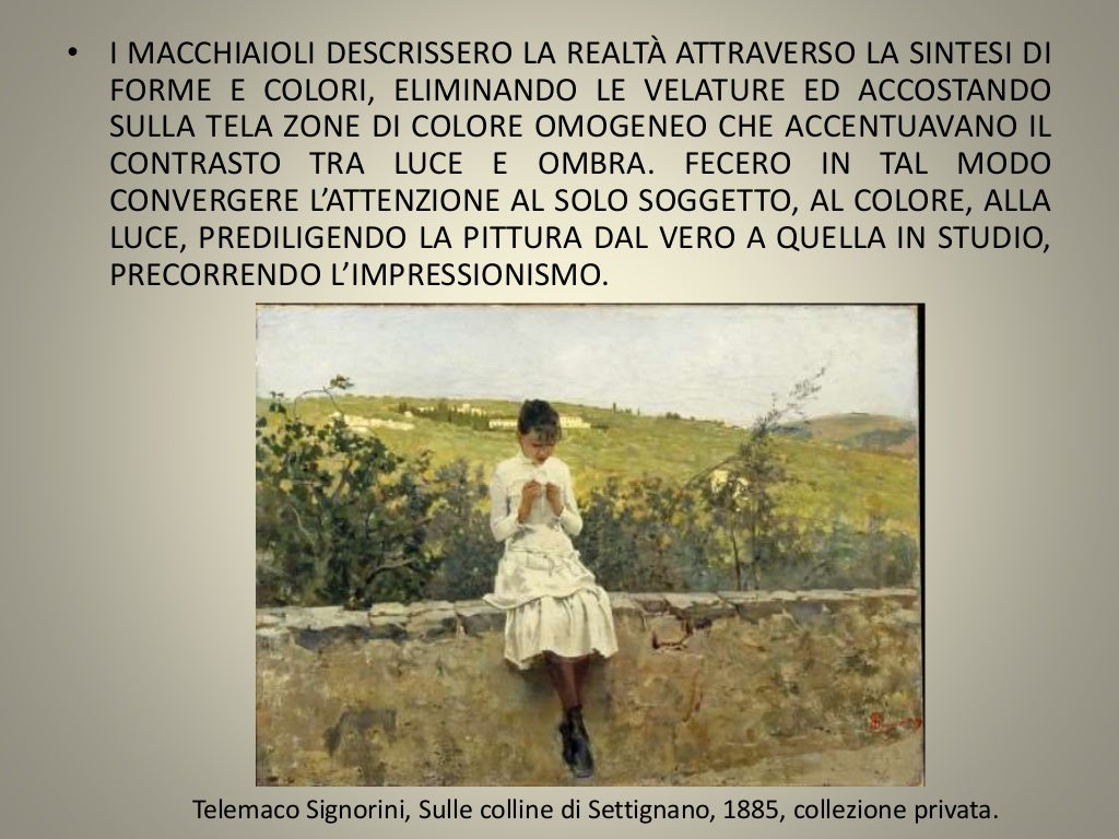 I Macchiaioli, il movimento e le premesse