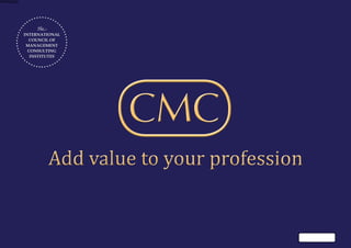 huihijijiji




                      CMC
              Add value to your profession
 