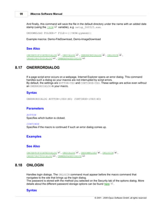 I macros manual | PDF