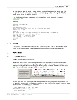 I macros manual | PDF