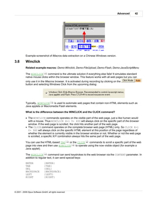 I macros manual | PDF