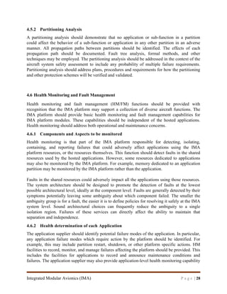 Report on Integrated Modular Avionics (DO-297/ED-124) for Requirement ...