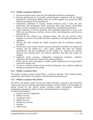 Report on Integrated Modular Avionics (DO-297/ED-124) for Requirement ...