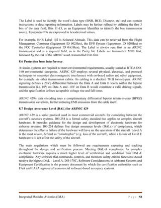Report on Integrated Modular Avionics (DO-297/ED-124) for Requirement ...