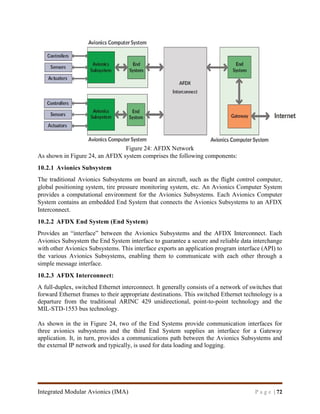 Report on Integrated Modular Avionics (DO-297/ED-124) for Requirement ...