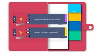 Page 02
Page 01
2 Spatially Dependent Noise Model
1 Spatially Independent Noise Models
 