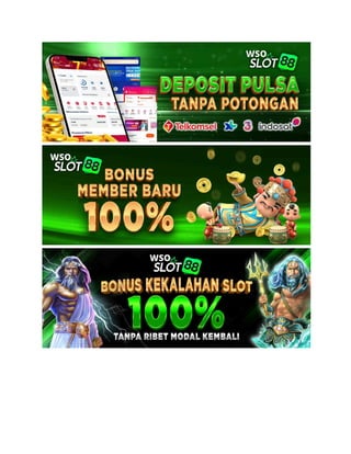 WSOSLOT88 : Daftar Permainan Freebet Gratis Klaim 30rb Tanpa Deposit