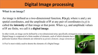 Introduction to Image Processing_Lecture01 | PPT