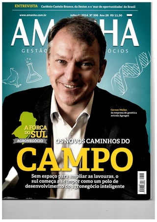 Revista Amanhã | É preciso ir além do quintal 