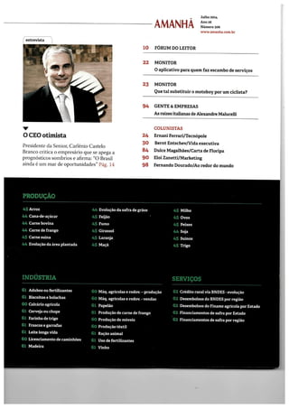 Revista Amanhã | É preciso ir além do quintal 