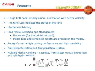 Image Prograf I Pf5100 Customer Presentation | PPT