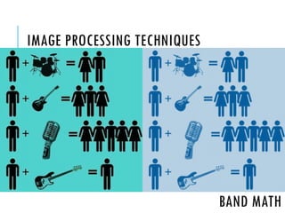 IMAGE PROCESSING TECHNIQUES

BAND MATH

 