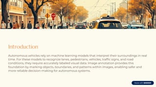Image Annotation for Autonomous Vehicles A Complete Guide | PDF