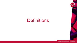 Definitions
 