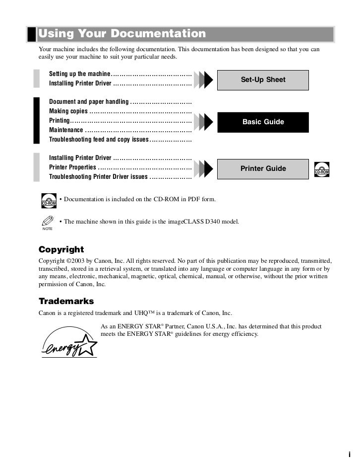 Image Class D320 D340 Basic Guide En