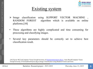 Image classification using convolutional neural network | PPTX