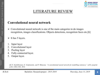 Image classification using convolutional neural network | PPTX