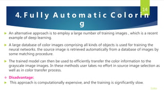 Image colorization | PPTX