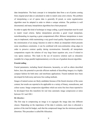 Interpolant Matrix Method Image compression | DOC