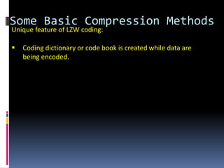 Dictionary Coding Compression Image compression 14_04_2020 (1) | PPTX