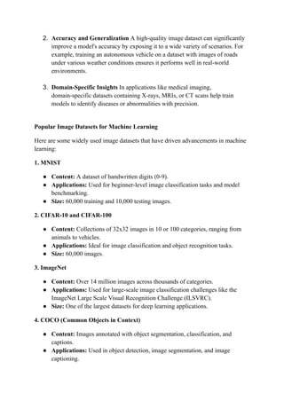 Image datasets for machine learning for AI.pdf