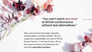 Non Text Content Desrosiers