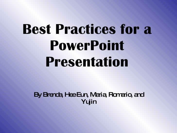 Powerpoint best practices 2020 image
