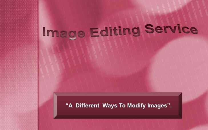 Editing service definition Editing service definition