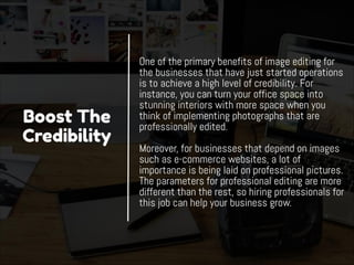 Image Editing Services: Help Businesses To Become More Effective