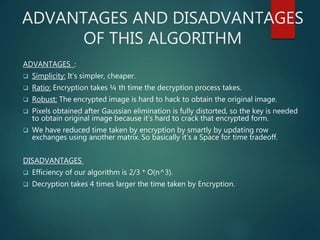 Image encryption and decryption | PPTX | Computing | Technology & Computing