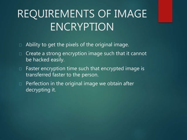Image encryption and decryption
