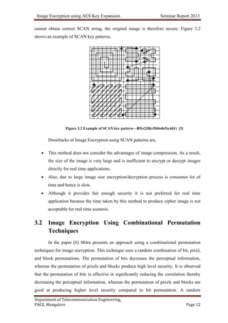 Image encryption using aes key expansion | DOCX